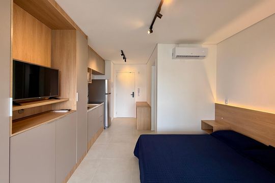 Apartamento à venda com 1 quarto, 25m² em Santo Amaro, São Paulo