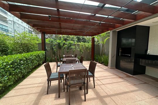 Área comum - Churrasqueira de apartamento para alugar com 2 quartos, 52m² em Alphaville Empresarial, Barueri