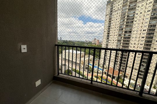 Varanda da Sala de apartamento para alugar com 2 quartos, 52m² em Alphaville Empresarial, Barueri