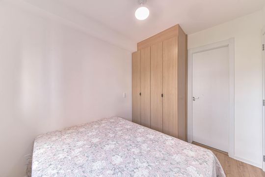 Quarto de apartamento para alugar com 1 quarto, 26m² em Campo Belo, São Paulo