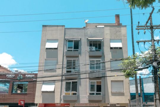 Fachada de apartamento para alugar com 1 quarto, 38m² em Petrópolis, Porto Alegre