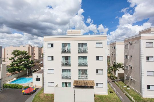 Vista da Sala de apartamento para alugar com 2 quartos, 45m² em Tubalina, Uberlândia