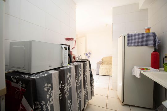 Cozinha/Área de serviço de apartamento para alugar com 2 quartos, 47m² em Vila Planalto, Brasília