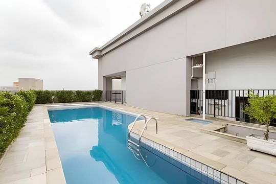 Área comum - Piscina de kitnet/studio à venda com 1 quarto, 32m² em Vila Osasco, Osasco