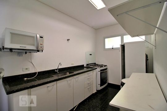 Cozinha de apartamento à venda com 3 quartos, 127m² em Jardim, Santo André