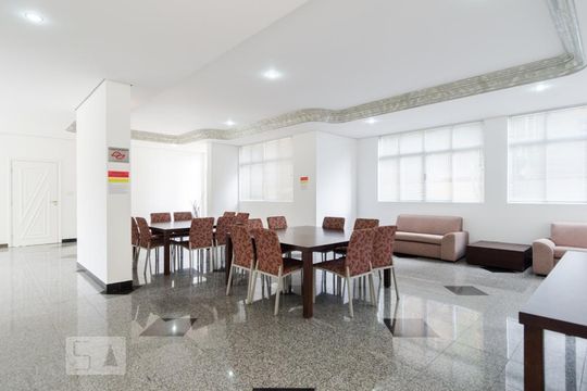 Área externa de apartamento à venda com 1 quarto, 64m² em Jardim, Santo André