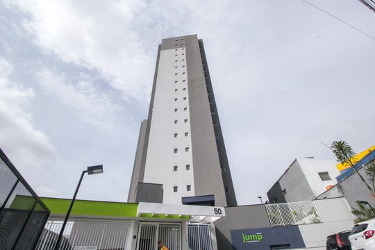 Fachada de apartamento à venda com 2 quartos, 57m² em Vila Assunção, Santo André