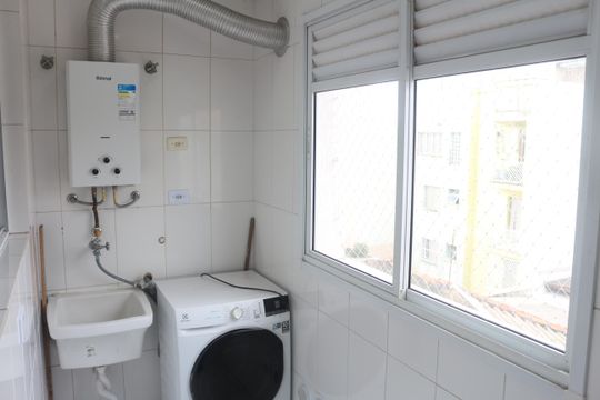 Área de Serviço de apartamento à venda com 3 quartos, 98m² em Santa Maria, São Caetano do Sul