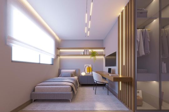 Apartamento à venda com 2 quartos, 71m² em Sion, Belo Horizonte