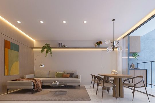 Apartamento à venda com 3 quartos, 98m² em Sion, Belo Horizonte