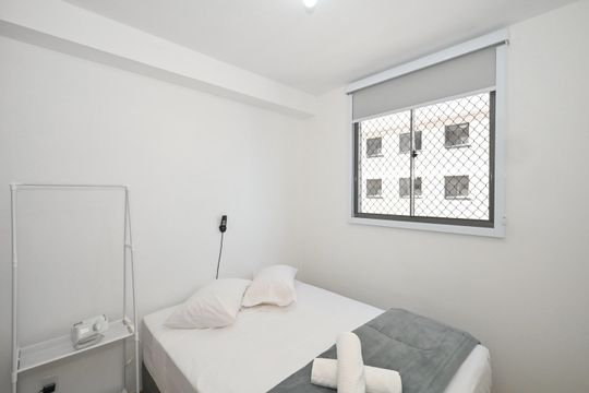 Quarto 1 de apartamento à venda com 2 quartos, 40m² em Vila Andrade, São Paulo