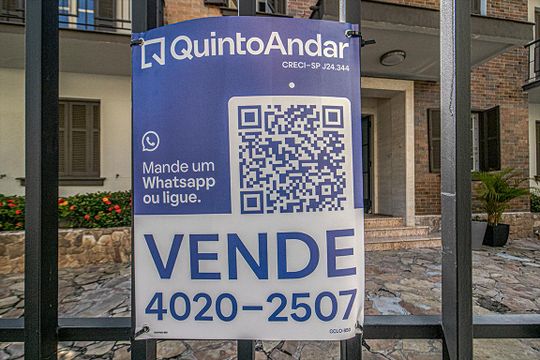 placa do Quinto Andar_2 de casa à venda com 2 quartos, 78m² em Aclimação, São Paulo