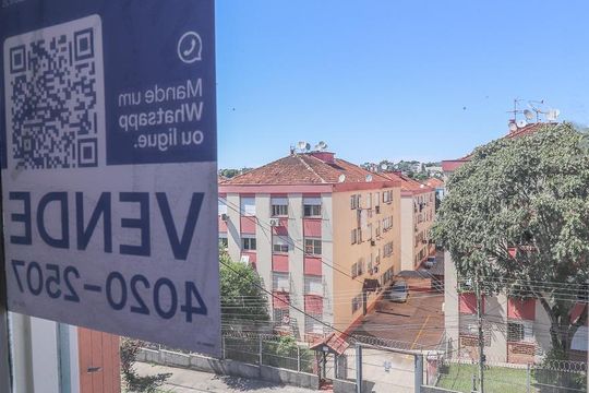 Vista de apartamento à venda com 1 quarto, 37m² em Jardim Dona Leopoldina, Porto Alegre