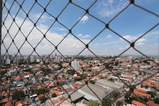 Vista da Sala de apartamento para alugar com 2 quartos, 117m² em Vila Lucia, São Paulo