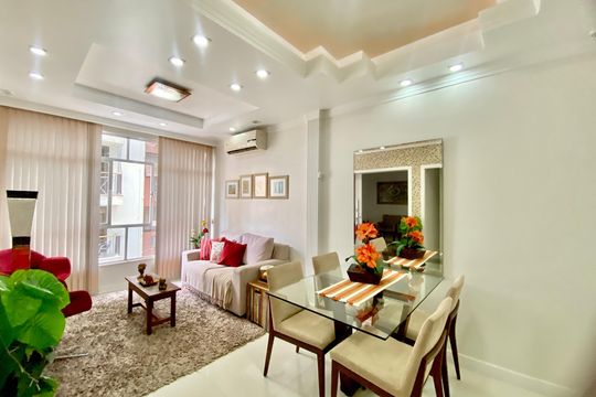Sala de apartamento à venda com 3 quartos, 85m² em Copacabana, Rio de Janeiro