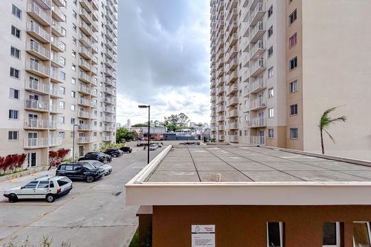 Vista da Varanda de apartamento à venda com 1 quarto, 29m² em Guaiauna, São Paulo