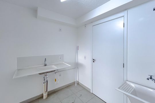 Cozinha de apartamento à venda com 1 quarto, 29m² em Guaiauna, São Paulo