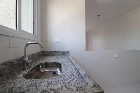 Cozinha de apartamento para alugar com 2 quartos, 66m² em Vila Curuçá, Santo André
