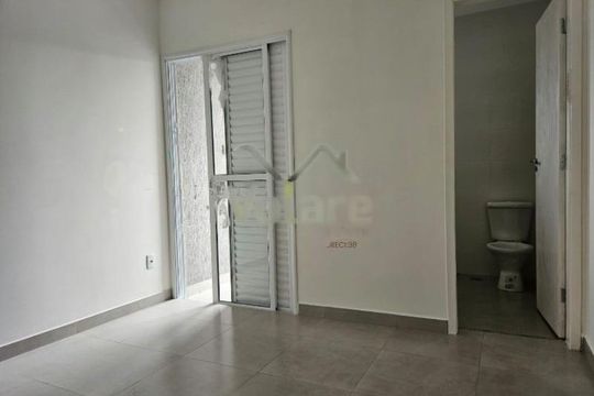 Suíte com varanda de casa à venda com 2 quartos, 85m² em Jardim Ester, São Paulo