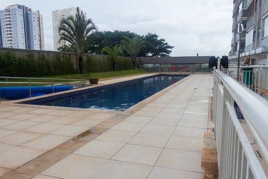 Área comum - Piscina de apartamento à venda com 2 quartos, 80m² em Campininha, São Paulo