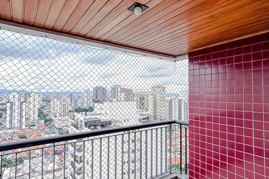Varanda de apartamento para alugar com 4 quartos, 94m² em Vila Gomes Cardim, São Paulo