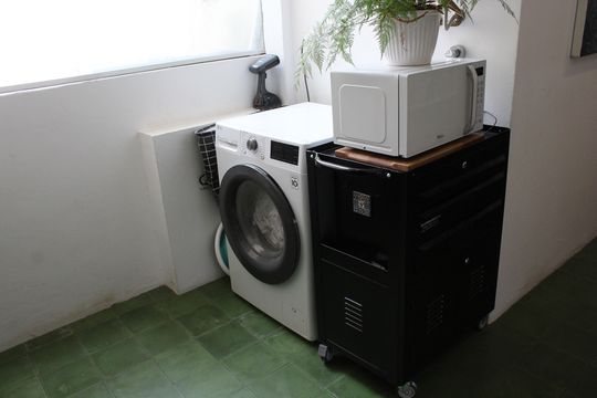 Área de Serviço de apartamento à venda com 1 quarto, 70m² em República, São Paulo