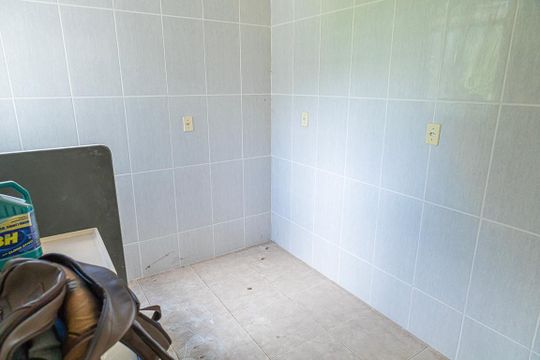 cozinha de apartamento à venda com 2 quartos, 49m² em Frei Leopoldo, Belo Horizonte
