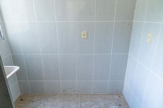 area de serviço de apartamento à venda com 2 quartos, 49m² em Frei Leopoldo, Belo Horizonte