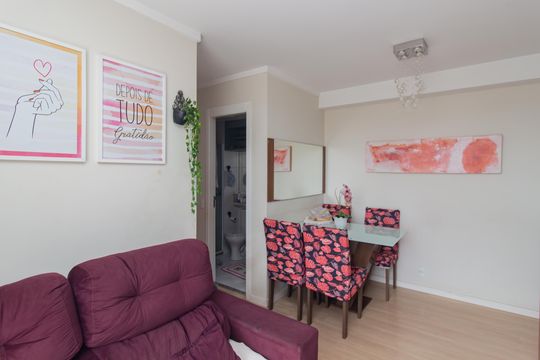 Sala de apartamento à venda com 2 quartos, 55m² em Vila Santana, São Paulo