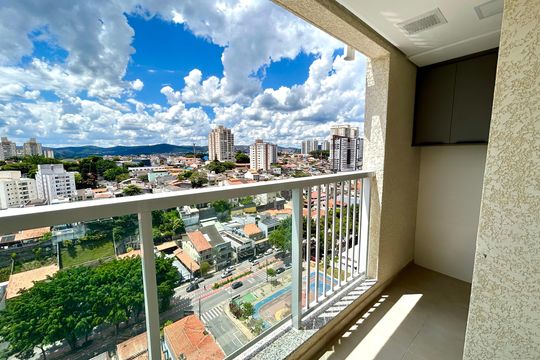 Varanda da Sala de apartamento para alugar com 2 quartos, 45m² em Vila Galvão, Guarulhos