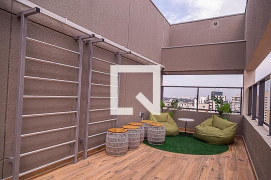 Área comum de kitnet/studio à venda com 1 quarto, 26m² em Vila Clementino, São Paulo
