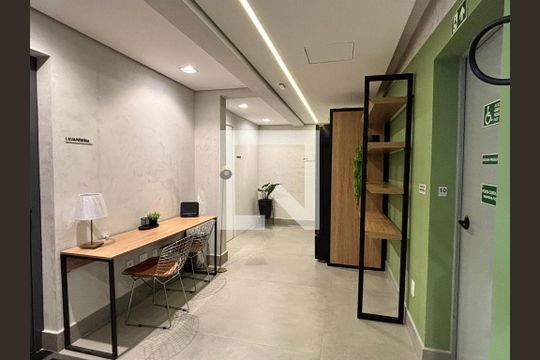 Área comum - Coworking de kitnet/studio à venda com 1 quarto, 26m² em Vila Clementino, São Paulo