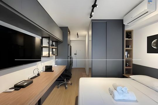Apartamento para alugar com 1 quarto, 29m² em Mirandópolis, São Paulo