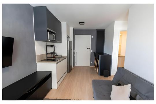 Apartamento para alugar com 1 quarto, 32m² em Lapa de Baixo, São Paulo