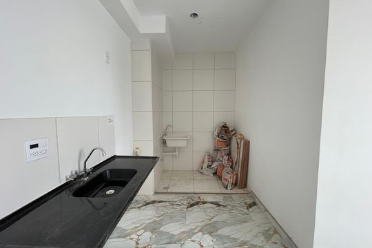 Cozinha de apartamento à venda com 2 quartos, 35m² em Jaguaré, São Paulo