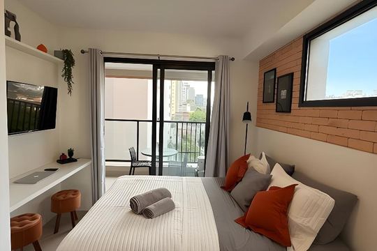 Apartamento para alugar com 1 quarto, 29m² em Pompeia, São Paulo