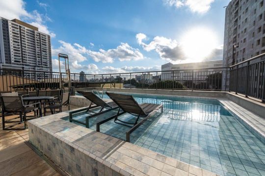 Área comum - Piscina de apartamento à venda com 1 quarto, 30m² em Tucuruvi, São Paulo
