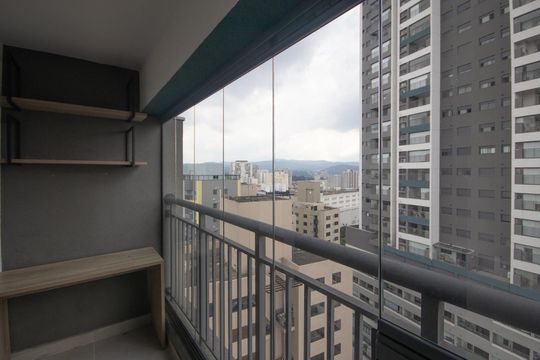 Varanda  de apartamento à venda com 1 quarto, 30m² em Tucuruvi, São Paulo
