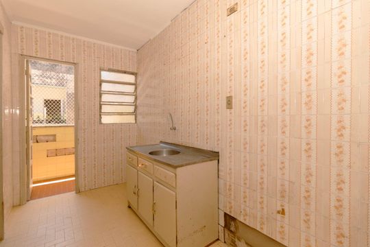 Cozinha de apartamento para alugar com 1 quarto, 48m² em Cidade Baixa, Porto Alegre