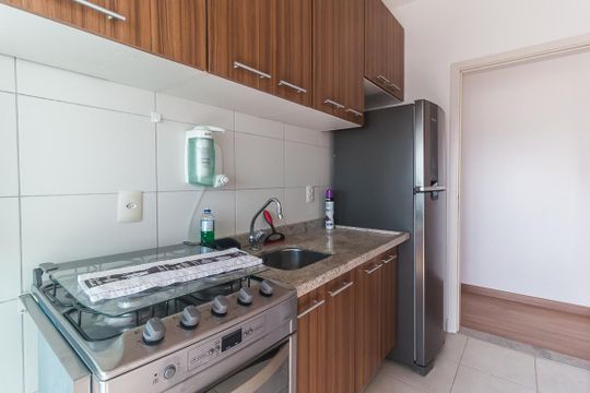 Cozinha de apartamento para alugar com 2 quartos, 67m² em Cezar de Souza, Mogi das Cruzes