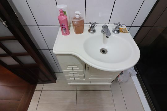 Banheiro Social de casa à venda com 3 quartos, 160m² em Vila Sao Silverio, São Bernardo do Campo