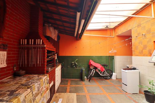 Espaço Gourmet de casa à venda com 3 quartos, 160m² em Vila Sao Silverio, São Bernardo do Campo