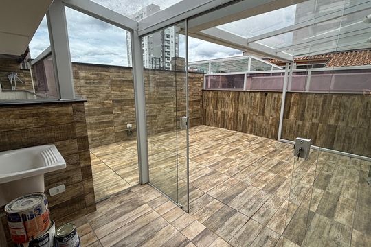 Cobertura - Area de Serviço de apartamento à venda com 3 quartos, 90m² em Campestre, Santo André