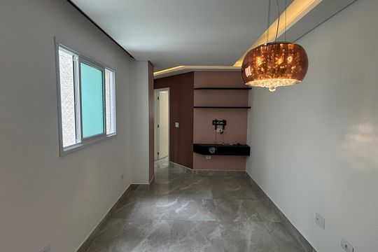 Sala - Sala de Jantar de apartamento à venda com 3 quartos, 90m² em Campestre, Santo André