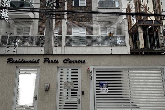 Fachada de apartamento à venda com 3 quartos, 90m² em Campestre, Santo André