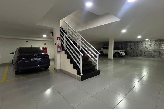 Garagem de apartamento à venda com 3 quartos, 90m² em Campestre, Santo André