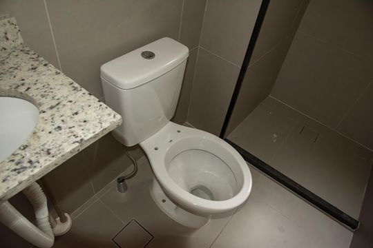 Banheiro de kitnet/studio à venda com 1 quarto, 45m² em Vila da Saúde, São Paulo