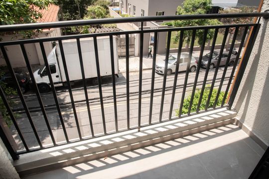 Varanda  de kitnet/studio à venda com 1 quarto, 30m² em Vila da Saúde, São Paulo