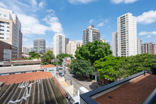Vista da Churrasqueira de kitnet/studio à venda com 1 quarto, 29m² em Vila da Saúde, São Paulo