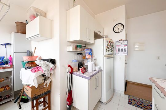 Cozinha de apartamento para alugar com 2 quartos, 65m² em Baeta Neves, São Bernardo do Campo